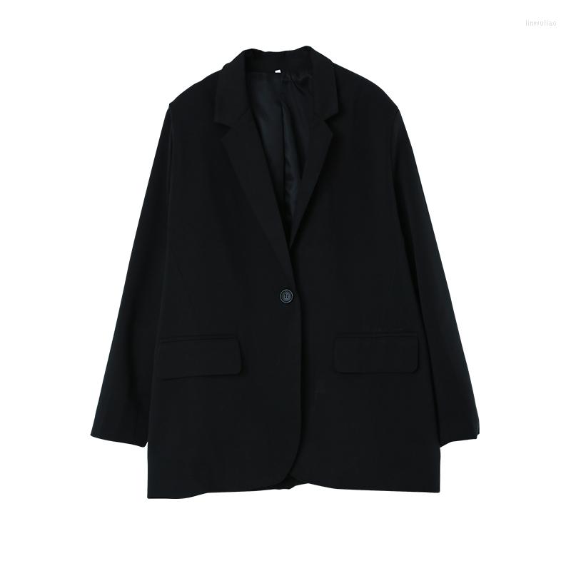 Women' Suits Lolipomme 2022 Autumn Elegant Daliy Office Blazer Woven Fabric Button Suit Women Long Sleeves Chic Casual Jacket, Black top 
Women' Suits Lolipomme 2022 Autumn Elegant Daliy Office Blazer Woven Fabric Button Suit Women Long Sleeves Chic Casual Jacket, Black top