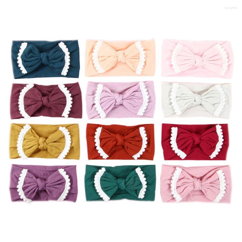 Hair Accessories 12pcs/lot Bows Baby Headband Soft Nylon Bow Girl With Pompom Trim Band 12 Colors JFNY031B, Mixed 12 colors
Hair Accessories 12pcs/lot Bows Baby Headband Soft Nylon Bow Girl With Pompom Trim Band 12 Colors JFNY031B, Mixed 12 colors