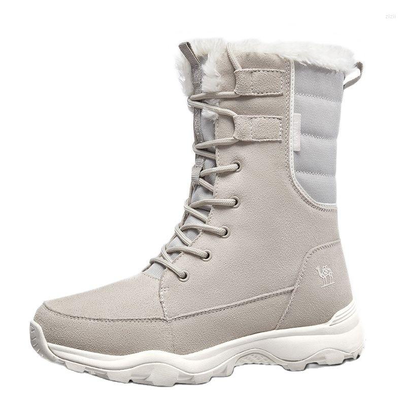 Boots Golden Camel Women Plus Velvet Thick Warm Non-slip Snow Shoes Woman Waterproof Mid-calf Ankle For Winter 2022, Black
Boots Golden Camel Women Plus Velvet Thick Warm Non-slip Snow Shoes Woman Waterproof Mid-calf Ankle For Winter 2022, Black