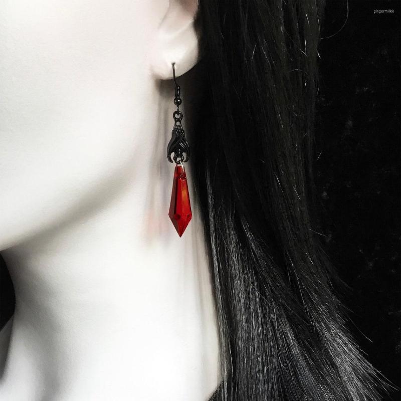 Dangle Earrings Gothic Bat Charm Red Crystal Tassel For Women Fashion Witch Jewelry Girls Gift Dark Pendant Earring Trend 2022
Dangle Earrings Gothic Bat Charm Red Crystal Tassel For Women Fashion Witch Jewelry Girls Gift Dark Pendant Earring Trend 2022
