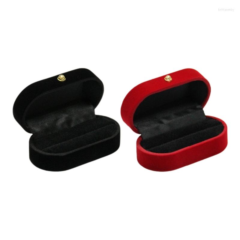 Jewelry Pouches Portable Double Rings Box Display Gift Holder Wedding Engagement Ring Case Organizer For Women
Jewelry Pouches Portable Double Rings Box Display Gift Holder Wedding Engagement Ring Case Organizer For Women