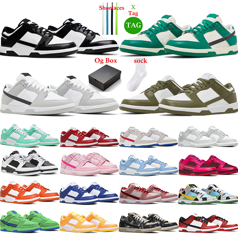 With Box men running shoes Panda low designer skate Black White UNC Medium Olive triple pink mens sports sneakers size 5.5-13, 26
With Box men running shoes Panda low designer skate Black White UNC Medium Olive triple pink mens sports sneakers size 5.5-13, 26