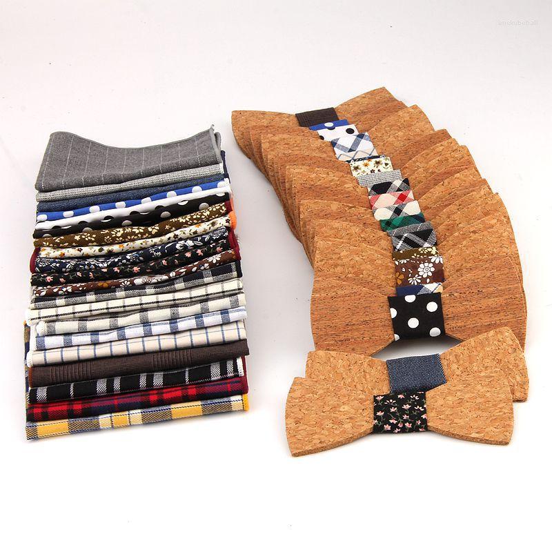 Bow Ties Novelty Men Soft Cork Wood Tie Party Wedding Bowtie Handkerchief Set Adult Striped Floral Dot Cotton Pocket Square Necktie
Bow Ties Novelty Men Soft Cork Wood Tie Party Wedding Bowtie Handkerchief Set Adult Striped Floral Dot Cotton Pocket Square Necktie