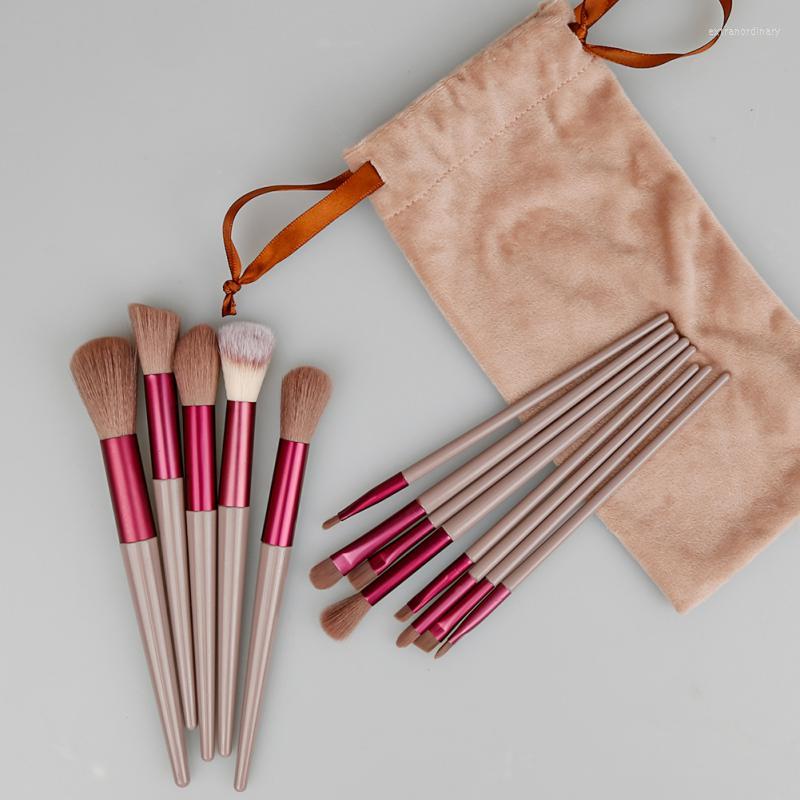 Makeup Brushes 5/12/13pcs Brush Set Professional Premium Synthetic Foundation Blending Powder Blush Make Up Tools
Makeup Brushes 5/12/13pcs Brush Set Professional Premium Synthetic Foundation Blending Powder Blush Make Up Tools