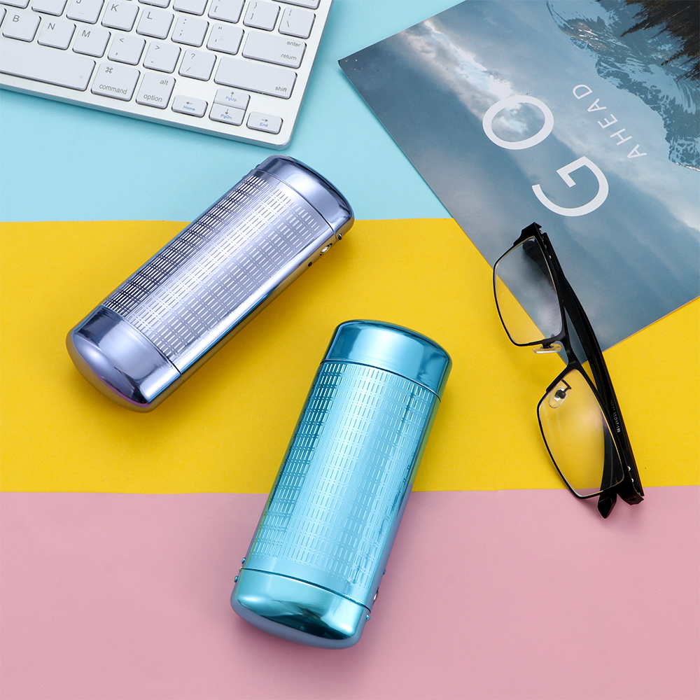 Sunglasses Cases Bags Metal Glasses Box Glasses Case Hard Cover Aluminum Eyewear Case Portable Spectacle Box Travel Eyeglasses Organizers 221010