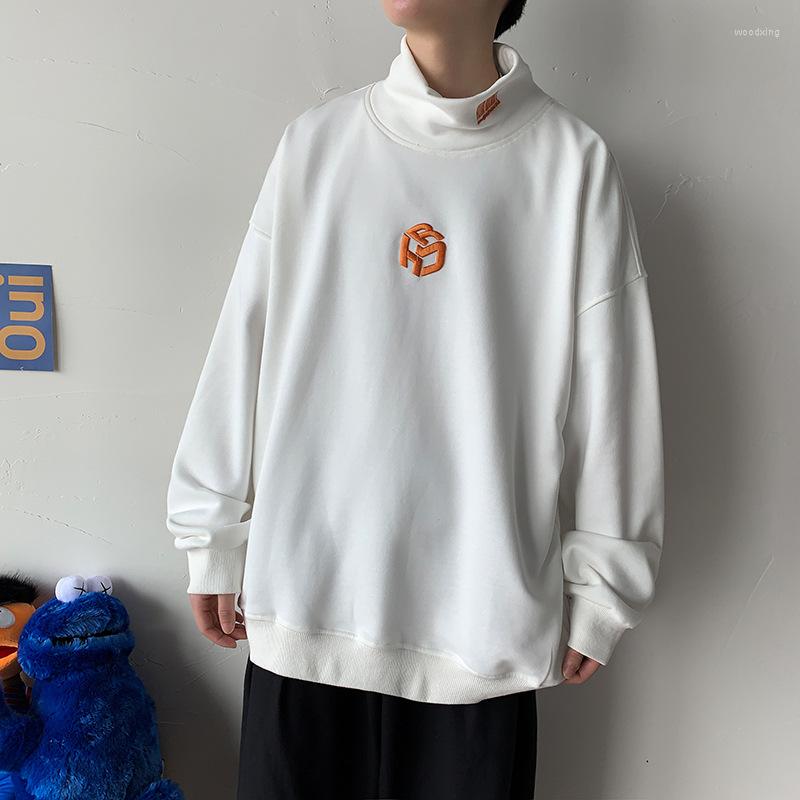 Men's Hoodies Japanese Couple High Neck Pullover Men's Autumn Trend Personality Embroidery Large Size Loose Wild Half Collar Sweatshirts, Black
Men's Hoodies Japanese Couple High Neck Pullover Men's Autumn Trend Personality Embroidery Large Size Loose Wild Half Collar Sweatshirts, Black