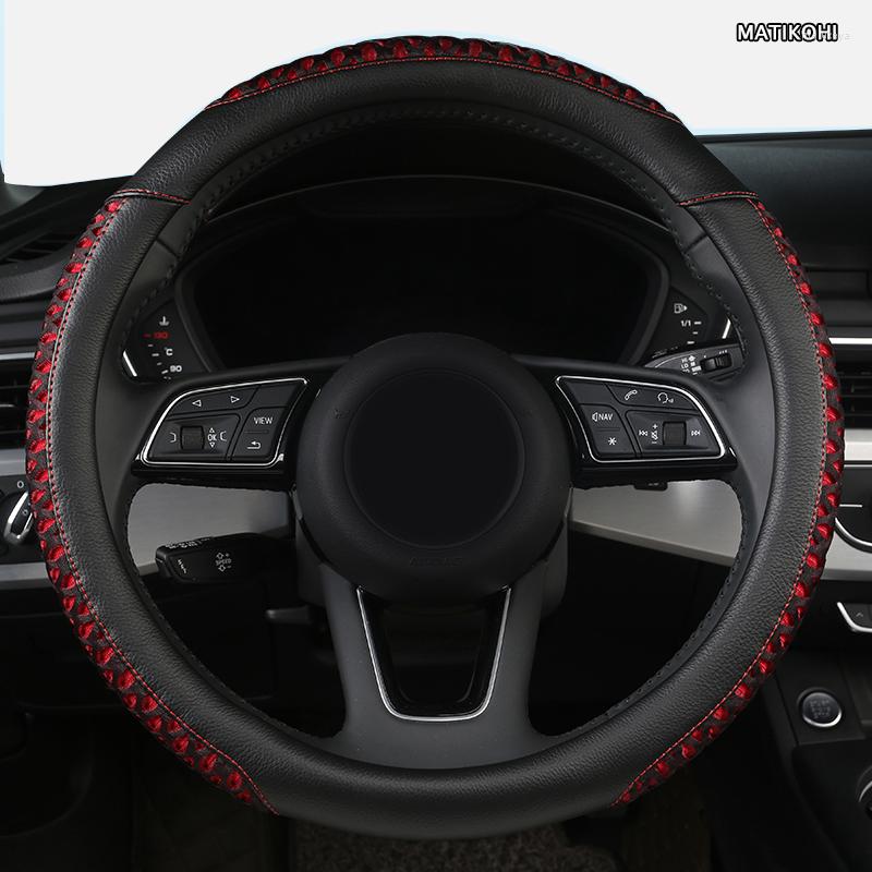 Steering Wheel Covers MATIKOHI Leather Car Cover For Perodua Myvi Alza Axia Viva Kelisa Bezza Kancil Aruz Rusa
Steering Wheel Covers MATIKOHI Leather Car Cover For Perodua Myvi Alza Axia Viva Kelisa Bezza Kancil Aruz Rusa