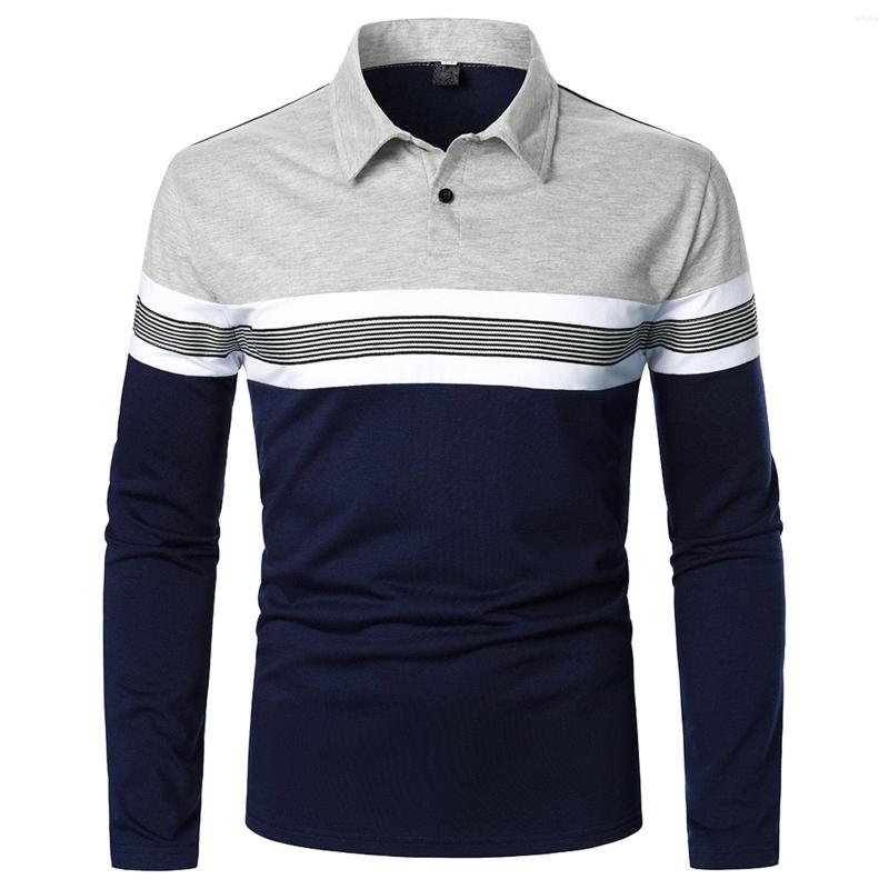 Men' Polos Loose Design Sleeve Fashion Lapel Top Stitching Long Casual Polo Shirts T-Shirts, Picture shown
Men' Polos Loose Design Sleeve Fashion Lapel Top Stitching Long Casual Polo Shirts T-Shirts, Picture shown