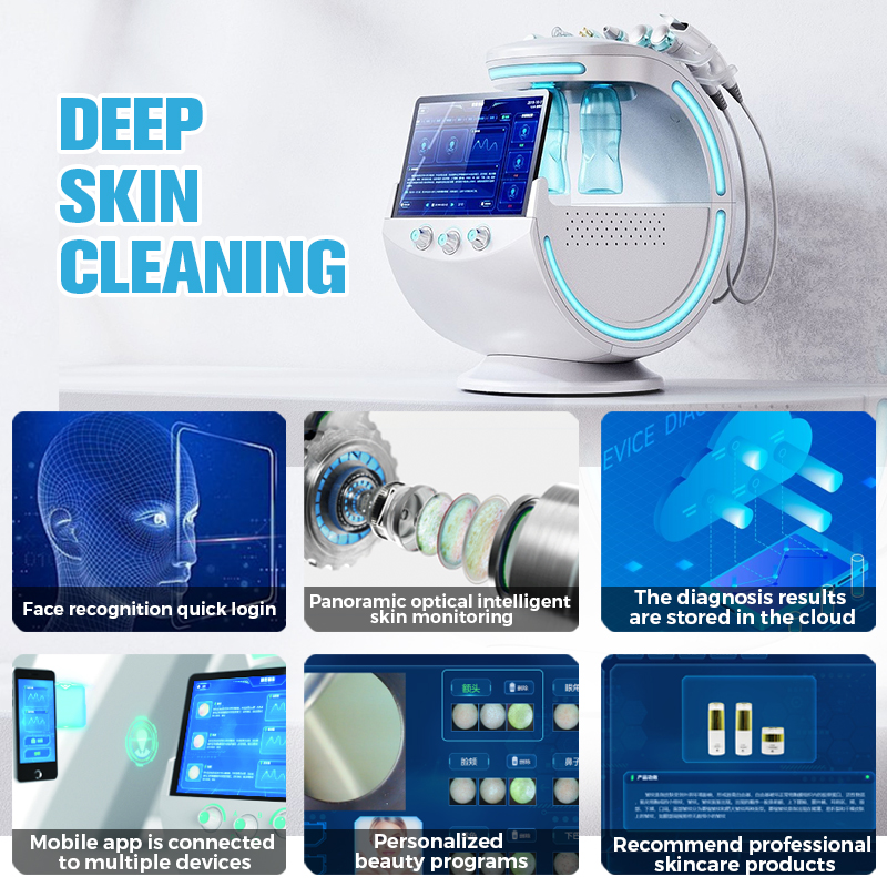 vacuum hydro oxygen microdermabrasion BIO Lifting RF facial machine dermabrasion peeling machines