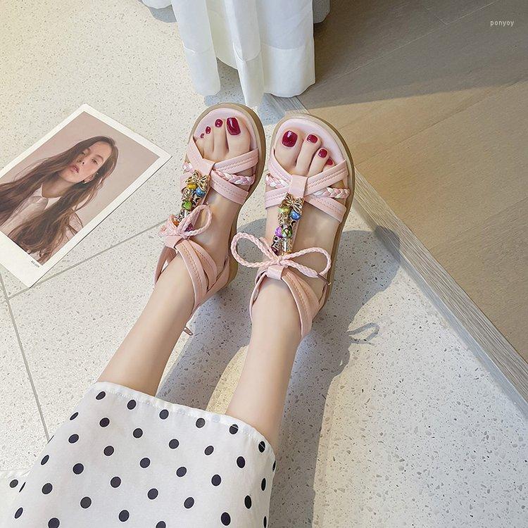 Sandals Brand Summer Flat Platform Women's Shoes Designer Ladies Luxury Solid Beige
Sandals Brand Summer Flat Platform Women's Shoes Designer Ladies Luxury Solid Beige