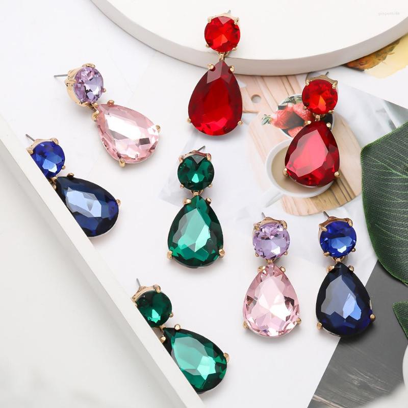 Dangle Earrings 5Colors Glass Crystal Water Drop For Women Fashion Jewelry Boho Maxi Collection Accessories
Dangle Earrings 5Colors Glass Crystal Water Drop For Women Fashion Jewelry Boho Maxi Collection Accessories