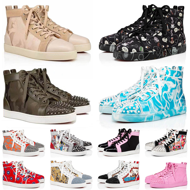 2022 red bottoms brand shoes Big Size 13 Designer Vintage Leather Splikes Suede Loafers flat Platform Sneakers men women bottom casual trainers, 19
2022 red bottoms brand shoes Big Size 13 Designer Vintage Leather Splikes Suede Loafers flat Platform Sneakers men women bottom casual trainers, 19