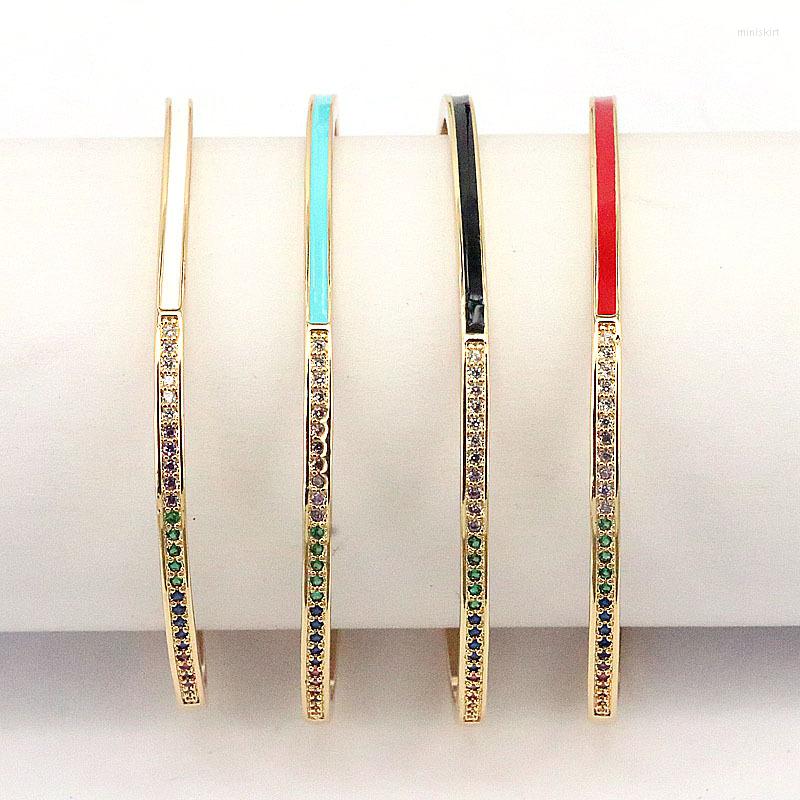 Bangle 2022 Fashion Boho Oil Drip Cubic Zirconia Cuff Bracelets For Women Gril Grilfrends Gifts Trendy Jewelry
Bangle 2022 Fashion Boho Oil Drip Cubic Zirconia Cuff Bracelets For Women Gril Grilfrends Gifts Trendy Jewelry