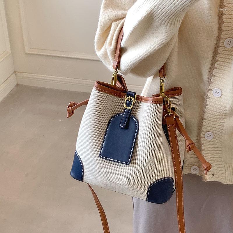Evening Bags Color Matching Pattern Crossbody For Women 2022 PU Leather Trend Designer Shoulder Handbags Large Capacity Bucket Bag, Blue
Evening Bags Color Matching Pattern Crossbody For Women 2022 PU Leather Trend Designer Shoulder Handbags Large Capacity Bucket Bag, Blue