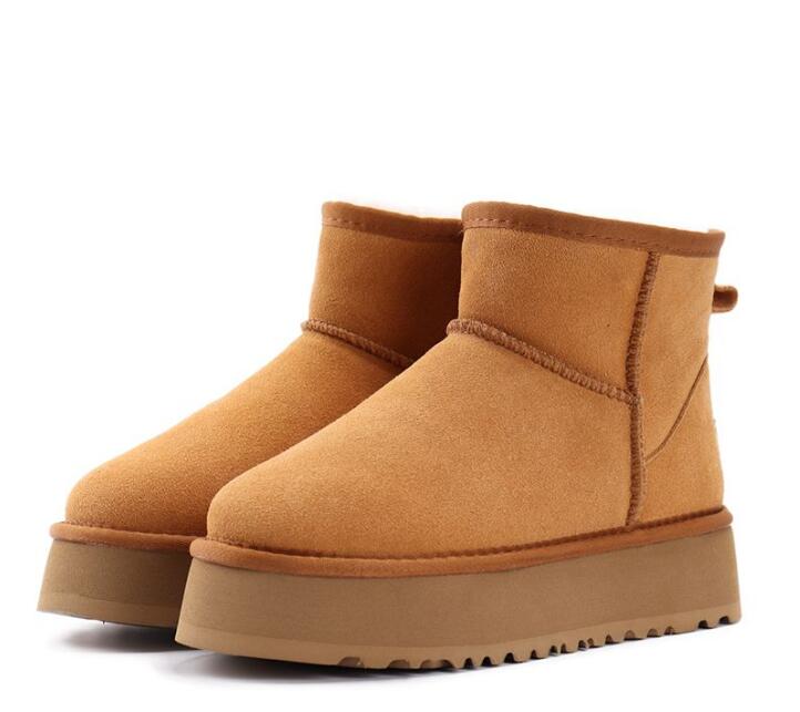 Classic Mini Platform Boots Designer Women Men Snow Boots Real Leather Thick Bottom Brown Slip-on Australia Australian Booties Winter Bottes101005, Refill shipping cost
Classic Mini Platform Boots Designer Women Men Snow Boots Real Leather Thick Bottom Brown Slip-on Australia Australian Booties Winter Bottes101005, Refill shipping cost