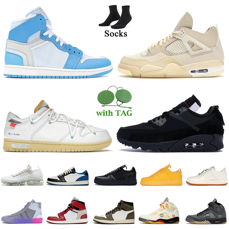 Jumpman Sneakers OW X Cactus Jack Designer Shoes Fragment 1s MCA University Blue Sail 4 5 6 With Socks Platform Skateboard Volt Black Muslin White Women Mens Trainers, D40 sail 36-45
Jumpman Sneakers OW X Cactus Jack Designer Shoes Fragment 1s MCA University Blue Sail 4 5 6 With Socks Platform Skateboard Volt Black Muslin White Women Mens Trainers, D40 sail 36-45