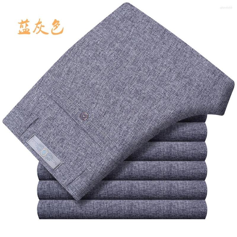 Men's Pants 2022 Men's Summer Thin Linen Casual High Waist Straight Loose Trousers, Black
Men's Pants 2022 Men's Summer Thin Linen Casual High Waist Straight Loose Trousers, Black