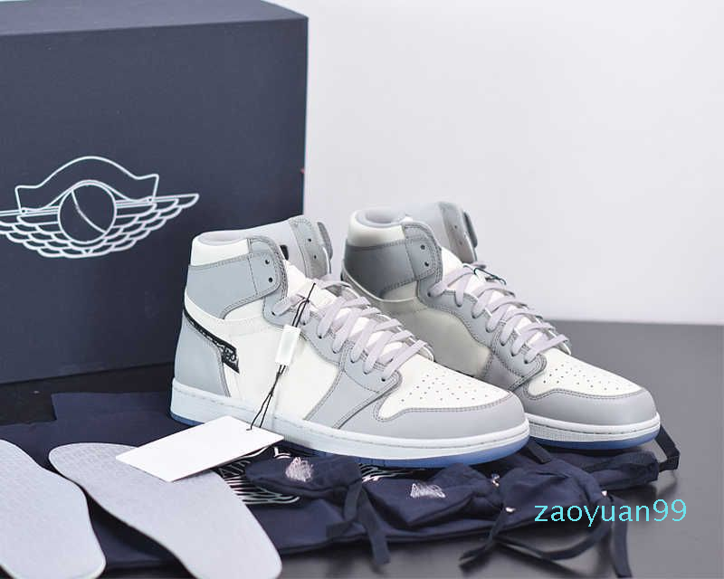 Dx High OG 1 1s Jumpman Boots Basketball Shoes Authentic joint design Hyper Royal Men Women Light grey White Trainers Sneakers Fashion, #1
Dx High OG 1 1s Jumpman Boots Basketball Shoes Authentic joint design Hyper Royal Men Women Light grey White Trainers Sneakers Fashion, #1