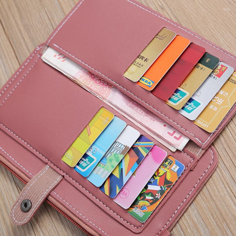 Wallets 2022 Women Long Fashion Desigh Zipper Card Holder Leather Purse Solid Coin Pocket High Quality, Light gray
Wallets 2022 Women Long Fashion Desigh Zipper Card Holder Leather Purse Solid Coin Pocket High Quality, Light gray