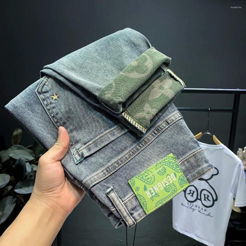 Men's Pants Cropped Jeans 2022 Spring Ripped Hole Brand Slim Fit Small Foot Korean Fashion Men's Cargo Mens Street Wear Trousers, Light blue
Men's Pants Cropped Jeans 2022 Spring Ripped Hole Brand Slim Fit Small Foot Korean Fashion Men's Cargo Mens Street Wear Trousers, Light blue