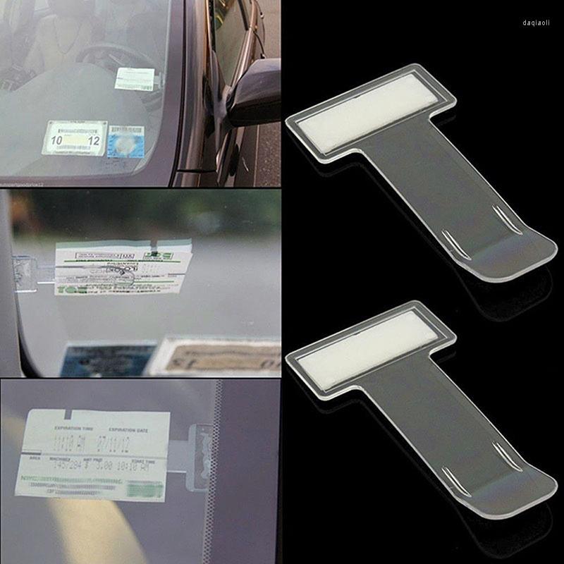 Interior Decorations Auto Car Ticket Folder Mini T-shape Transparent Environmentally Holder Mount Styling Accessories
Interior Decorations Auto Car Ticket Folder Mini T-shape Transparent Environmentally Holder Mount Styling Accessories