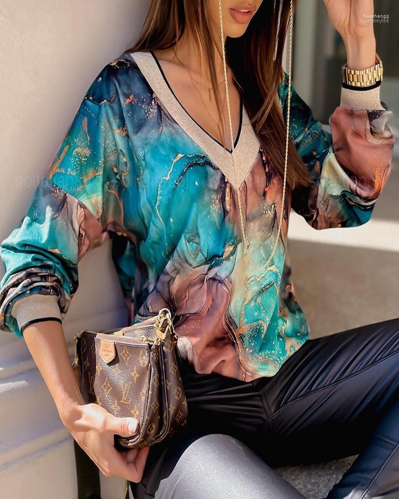 Women' Sweaters Women' Print Sweatshirt Women Autumn 2022 Fashion Long Sleeve V-Neck Casual Top, Multi
Women' Sweaters Women' Print Sweatshirt Women Autumn 2022 Fashion Long Sleeve V-Neck Casual Top, Multi