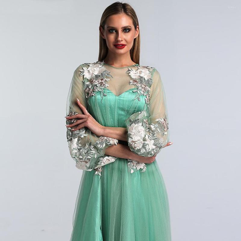 Party Dresses 2022 Transparent Long-Sleeved Evening Dress Green A-line Formal Handmade Floral Robe Mother Bandage Print Temperamen, Black
Party Dresses 2022 Transparent Long-Sleeved Evening Dress Green A-line Formal Handmade Floral Robe Mother Bandage Print Temperamen, Black