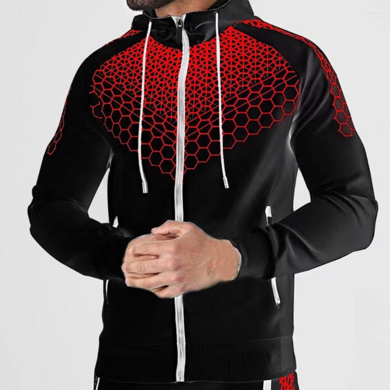 Men's Jackets Comfortable Cotton Blend Hooded Men Coat Graphic Printed Sweatshirt Eye-catching Long Sleeve Top For Autumn, White
Men's Jackets Comfortable Cotton Blend Hooded Men Coat Graphic Printed Sweatshirt Eye-catching Long Sleeve Top For Autumn, White