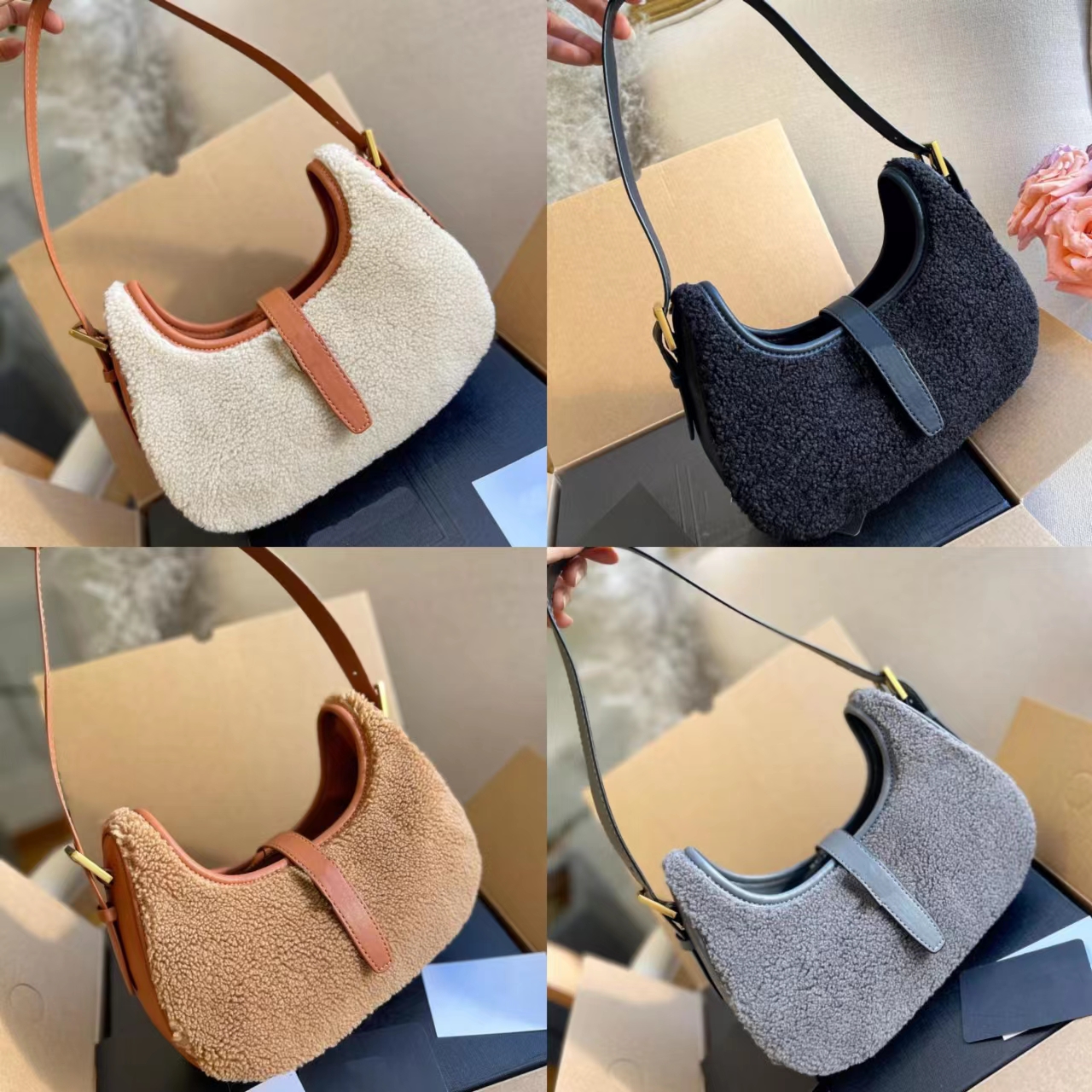New designer bag Luxury Women Shoulder Bags Handbag Designer Crossbody Wallet Female Purses 2022 topquality Solid color underarmbag Woolen
New designer bag Luxury Women Shoulder Bags Handbag Designer Crossbody Wallet Female Purses 2022 topquality Solid color underarmbag Woolen