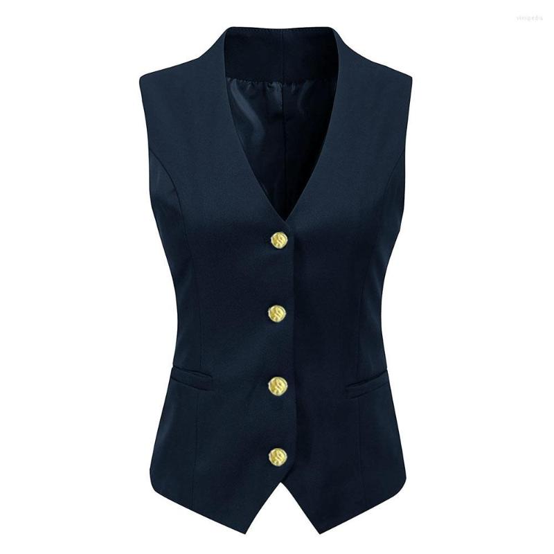 Women's Vests Women's Vest V-neck Sleeveless Jacket Fashion Work Clothes Single Breasted Waistcoat Formal Lady, White
Women's Vests Women's Vest V-neck Sleeveless Jacket Fashion Work Clothes Single Breasted Waistcoat Formal Lady, White