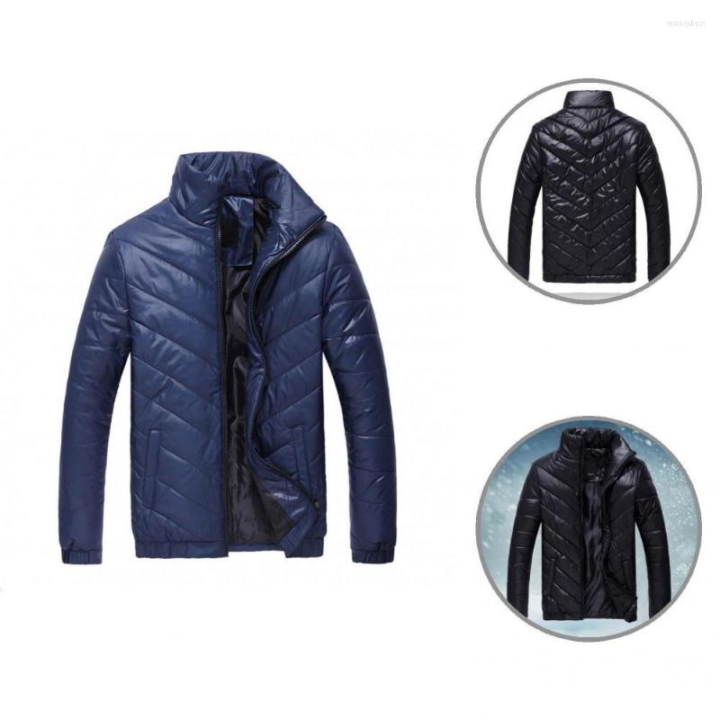 Men's Down Puffer Coat Zipper Closure Absorbent Seam Pockets Casual Winter Jacket For Outdoor Travel, Black
Men's Down Puffer Coat Zipper Closure Absorbent Seam Pockets Casual Winter Jacket For Outdoor Travel, Black