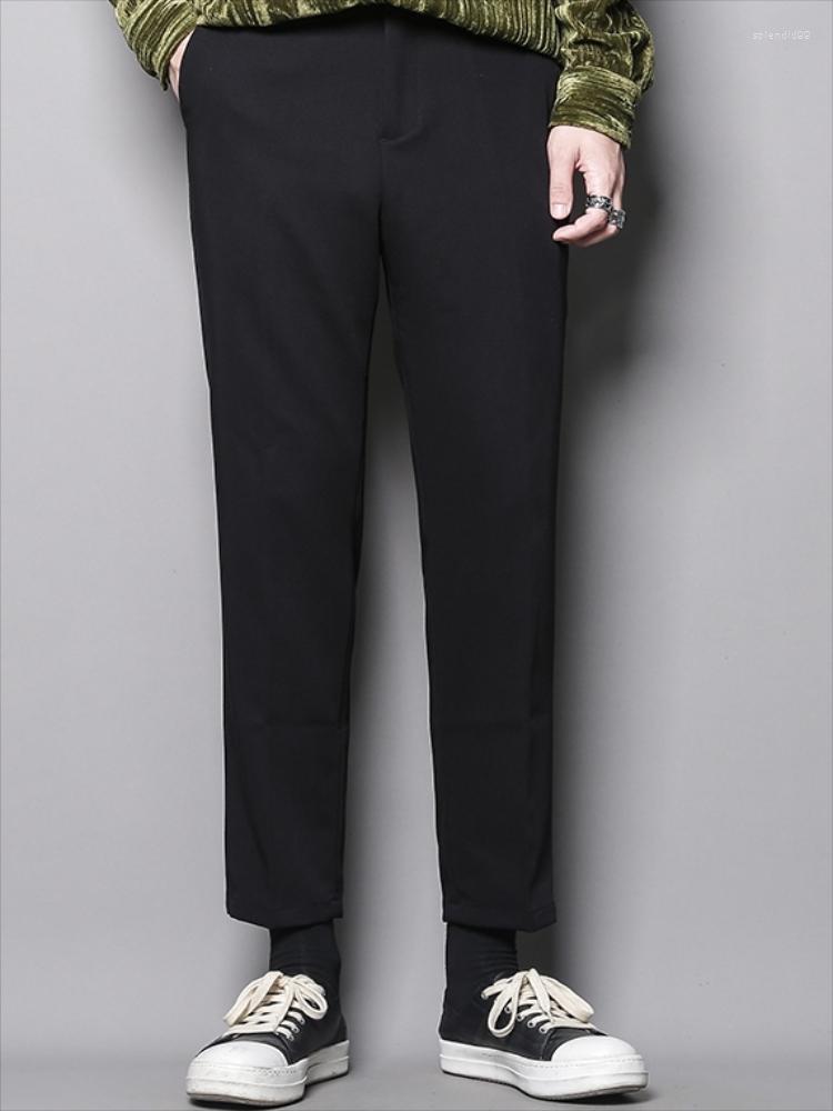 Men' Pants Men' Casual Straight Pencil Autumn Dark Elastic Waist British Style Simple And Versatile Fashion, Black
Men' Pants Men' Casual Straight Pencil Autumn Dark Elastic Waist British Style Simple And Versatile Fashion, Black
