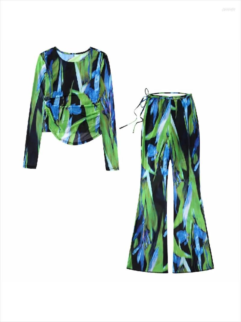 Women's Two Piece Pants Women's Women Fashion Print Straight Full Sleeves Cropped Shirts High Waist Lace-Up Flare 2022 Summer Casual, Only shirt
Women's Two Piece Pants Women's Women Fashion Print Straight Full Sleeves Cropped Shirts High Waist Lace-Up Flare 2022 Summer Casual, Only shirt