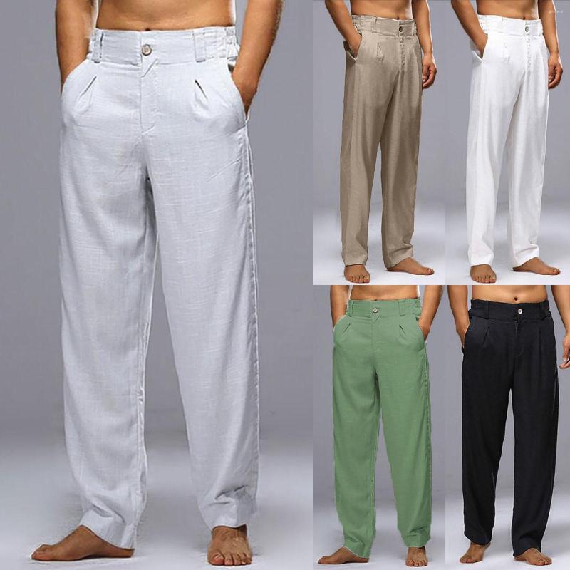 Men's Pants Linen Clothing For Men Natural Casual Drawstring Comfortable Soft Pocket Color Pure Trousers 2022, Black
Men's Pants Linen Clothing For Men Natural Casual Drawstring Comfortable Soft Pocket Color Pure Trousers 2022, Black