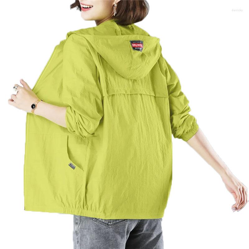 Women's Trench Coats Sun-Proof Clothing Women UV Summer 2022 Anti-Ultraviolet Sun Protection Female Coat Jacket Hooded Tops Zipper Femme, Yellow
Women's Trench Coats Sun-Proof Clothing Women UV Summer 2022 Anti-Ultraviolet Sun Protection Female Coat Jacket Hooded Tops Zipper Femme, Yellow