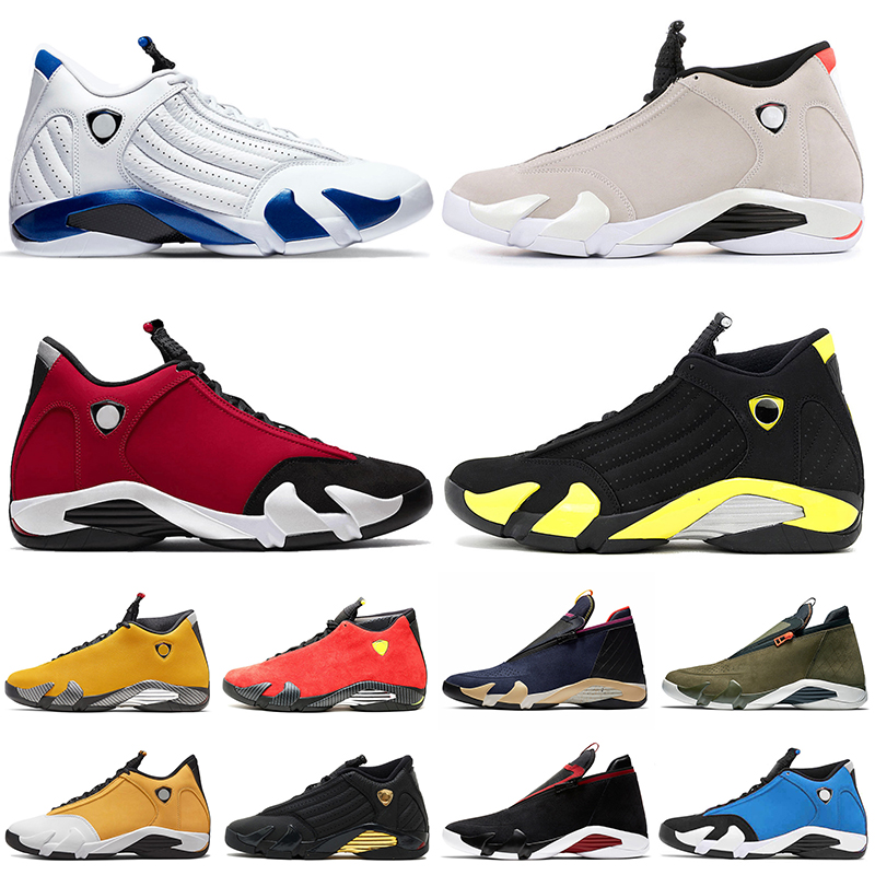 14 14s Basketball Shoes Mens Sneaker Hyper Royal black toe thunder candy cane desert sand Gym Blue Last Shot Sport Trainers, Ginger
14 14s Basketball Shoes Mens Sneaker Hyper Royal black toe thunder candy cane desert sand Gym Blue Last Shot Sport Trainers, Ginger