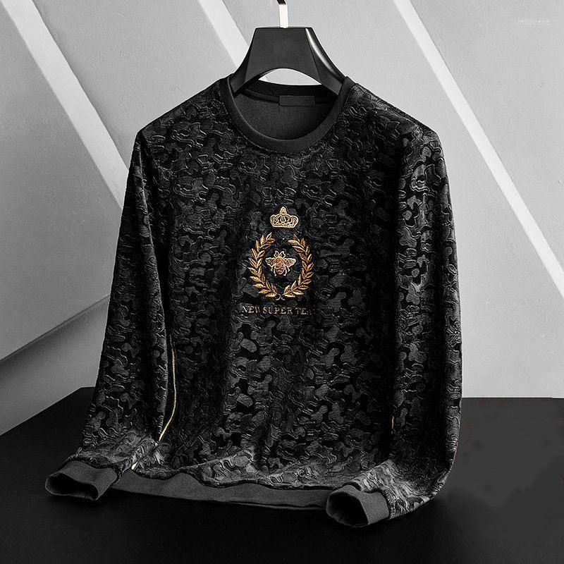 Men's Hoodies European And American Style Luxury Jacquard Embroidery Sweater Men's Autumn Winter Korean Large Pullover Trend Top, Black
Men's Hoodies European And American Style Luxury Jacquard Embroidery Sweater Men's Autumn Winter Korean Large Pullover Trend Top, Black