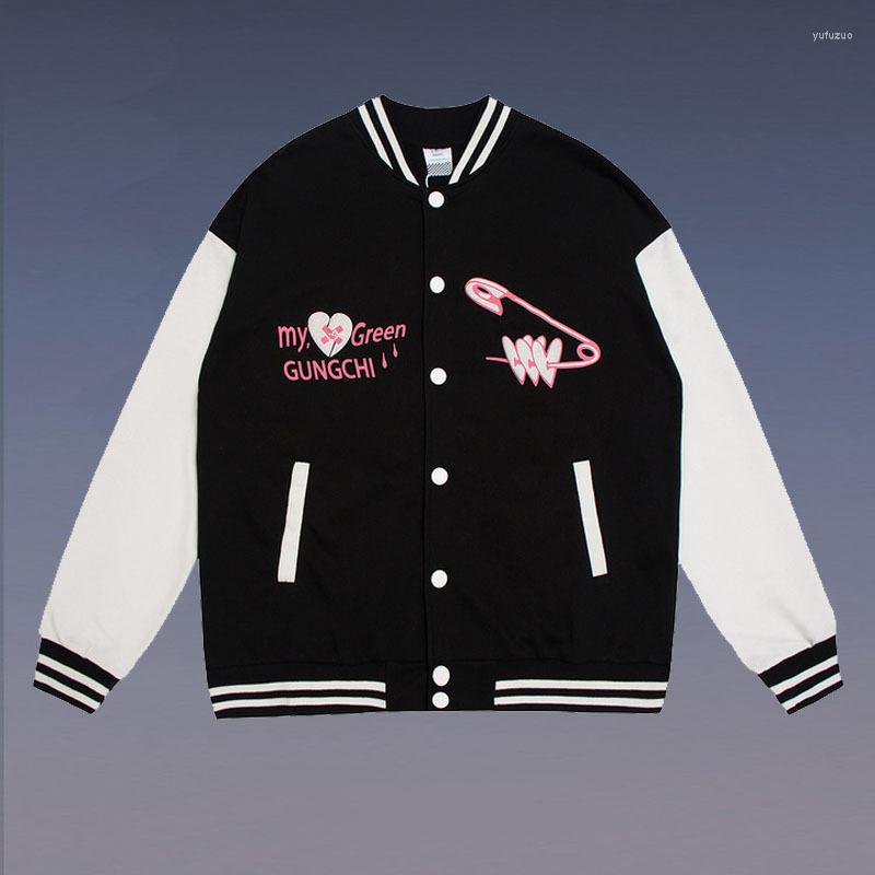 Men's Jackets Womens Coats Men High Street Hip Hop Baseball Uniforms Casual Coat Loose Stitching Jacket Tops 2022 Summer, Red
Men's Jackets Womens Coats Men High Street Hip Hop Baseball Uniforms Casual Coat Loose Stitching Jacket Tops 2022 Summer, Red