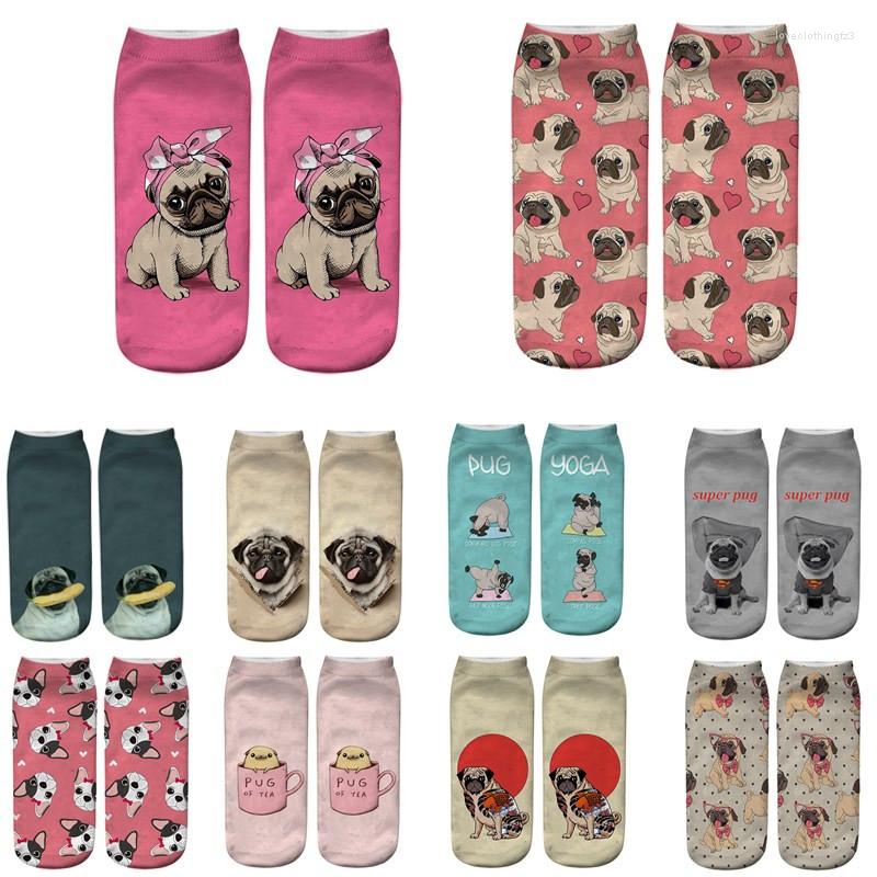Women Socks Funny Kawaii 3D Pug Dog Print Short Cotton Fashion Harajuku Hip Hop Cute Japanese Soft Animal Slippers, Beige
Women Socks Funny Kawaii 3D Pug Dog Print Short Cotton Fashion Harajuku Hip Hop Cute Japanese Soft Animal Slippers, Beige