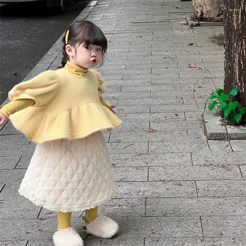Jackets 3854C Girl Clothes 2022 Autumn Korea Cute Lovely Girl's Coat Or Bottoming Shirt Cotton Skirt Bubble Sleeve Tops, Bottoming t shirt
Jackets 3854C Girl Clothes 2022 Autumn Korea Cute Lovely Girl's Coat Or Bottoming Shirt Cotton Skirt Bubble Sleeve Tops, Bottoming t shirt