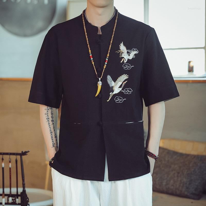 Ethnic Clothing Summer Cotton Linen Traditional Chinese For Men Vintage Short Sleeve Shirts Madarin Collar Hanfu Clothes 30384
Ethnic Clothing Summer Cotton Linen Traditional Chinese For Men Vintage Short Sleeve Shirts Madarin Collar Hanfu Clothes 30384