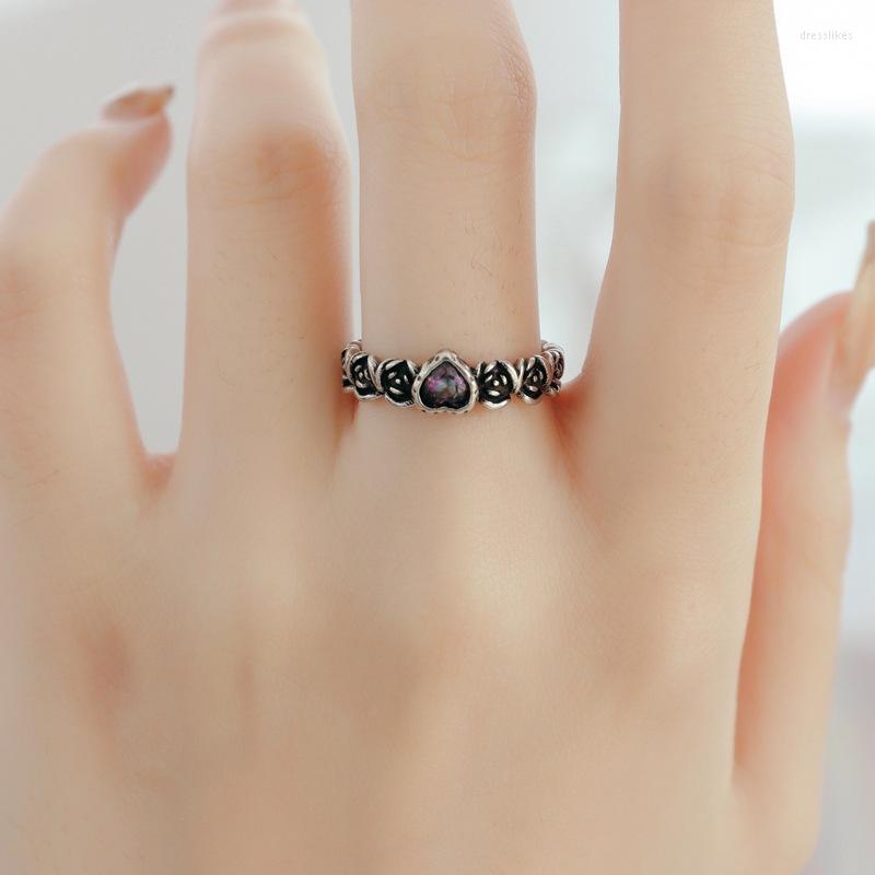 Wedding Rings Surflove Retro Punk Heart Rose Woman Adjustable Dating Ring Luxury Jewelry
Wedding Rings Surflove Retro Punk Heart Rose Woman Adjustable Dating Ring Luxury Jewelry