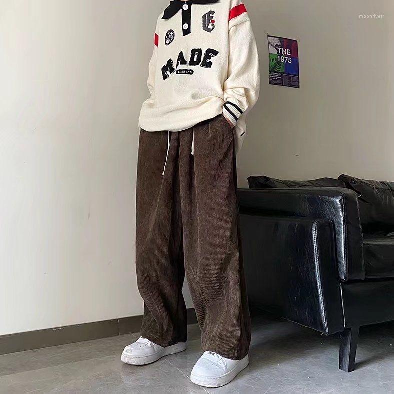 Men's Pants Men's Trousers Corduroy Solid Color Large Loose Casual Autumn And Winter Hip Hop College Tidal Current Arrivals, Black
Men's Pants Men's Trousers Corduroy Solid Color Large Loose Casual Autumn And Winter Hip Hop College Tidal Current Arrivals, Black