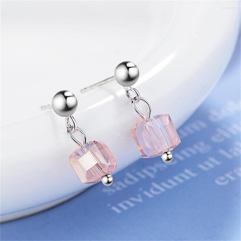 Dangle Earrings SHDEDE Drop For Women Korean Eardrop Fashion Ear Jewelry Square Crystal Accessories Bijoux -X656
Dangle Earrings SHDEDE Drop For Women Korean Eardrop Fashion Ear Jewelry Square Crystal Accessories Bijoux -X656