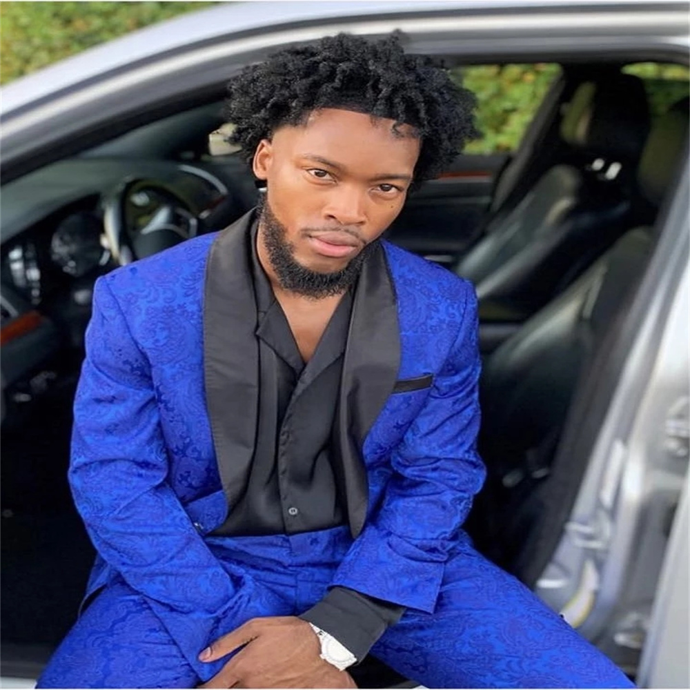 Handsome Royal Blue Tuxedos Custom Slim Shawl Lapel Men's Suit Wedding Groom Tuxedo Man Suits 2 Piece, Same as image
Handsome Royal Blue Tuxedos Custom Slim Shawl Lapel Men's Suit Wedding Groom Tuxedo Man Suits 2 Piece, Same as image