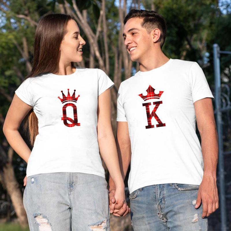Women' T Shirts Man Women Couple Summer Shirt Funny K Q Printing Black Date Clothing Tee Tops Short Sleeve Tshirts Lover Brand Clothes, Grey-women
Women' T Shirts Man Women Couple Summer Shirt Funny K Q Printing Black Date Clothing Tee Tops Short Sleeve Tshirts Lover Brand Clothes, Grey-women