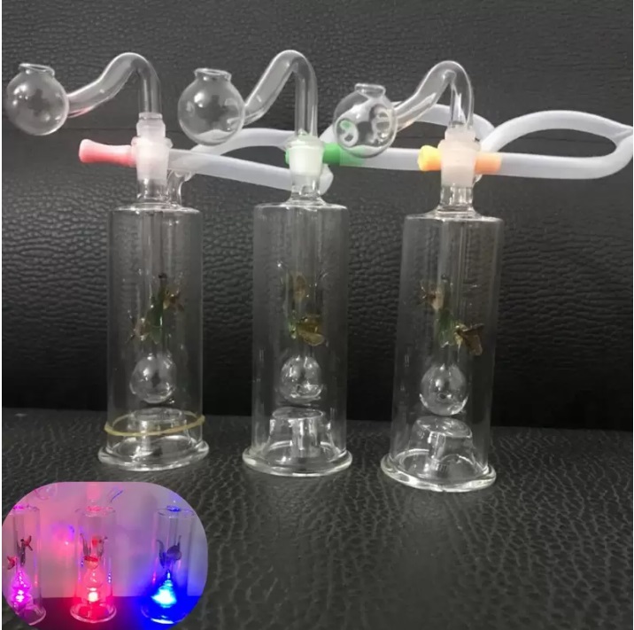 1set Mini Glass Bong Water Pipes Recycler Dab Rig led light Hand hookah Thick Pyrex Glass small beaker bongs with 10mm oil burner pipe and hose
1set Mini Glass Bong Water Pipes Recycler Dab Rig led light Hand hookah Thick Pyrex Glass small beaker bongs with 10mm oil burner pipe and hose