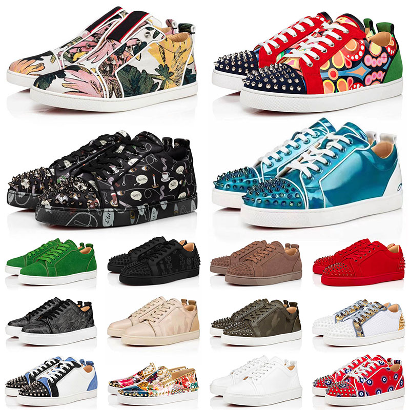 2022 designer red bottoms sneakers shoes big size us 13 Low Cut Vintage Spikes Leather Platform Loafers Luxury bottom men women casual jogging 35-47, 14
2022 designer red bottoms sneakers shoes big size us 13 Low Cut Vintage Spikes Leather Platform Loafers Luxury bottom men women casual jogging 35-47, 14