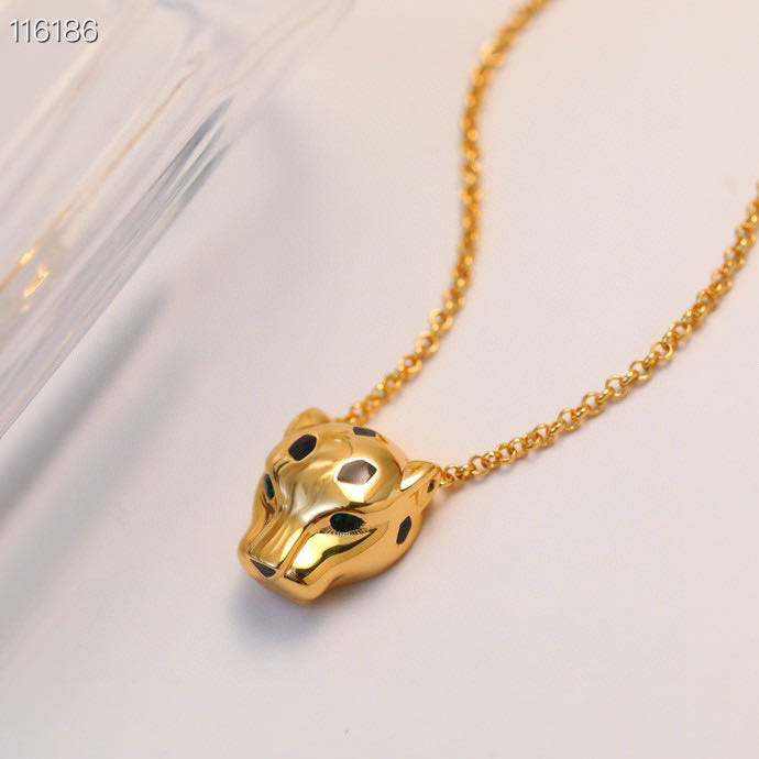 Leopard head necklace alloy craft men and women of the same style two-color jewelry party party
Leopard head necklace alloy craft men and women of the same style two-color jewelry party party