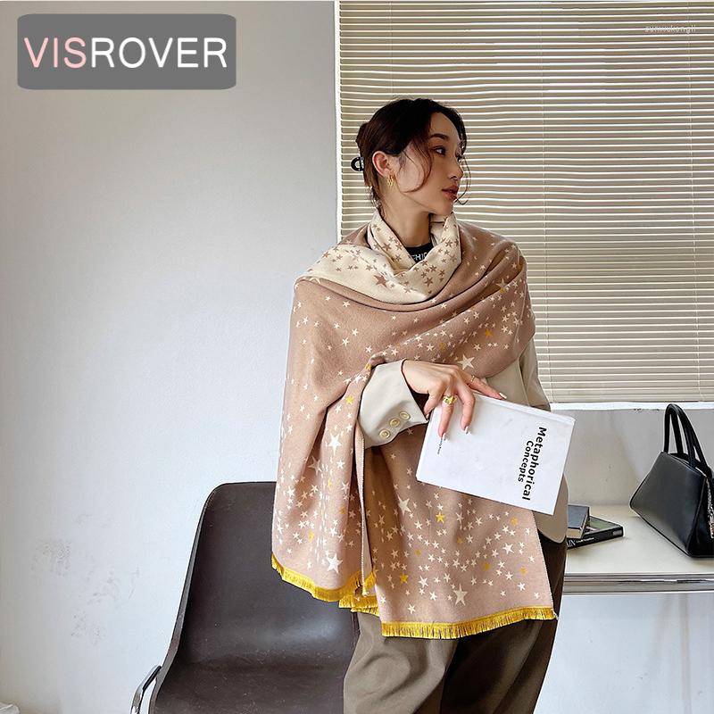 Scarves VISROVER Star Woman Winter Scarf Fashion Female Shawls Cashmere Handfeeling Wraps Hijab Gift
Scarves VISROVER Star Woman Winter Scarf Fashion Female Shawls Cashmere Handfeeling Wraps Hijab Gift